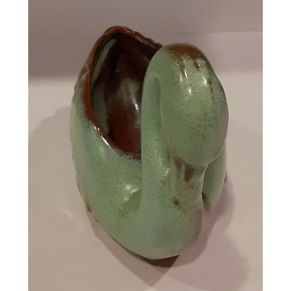 Vintage Frankoma Pottery Swan Planter